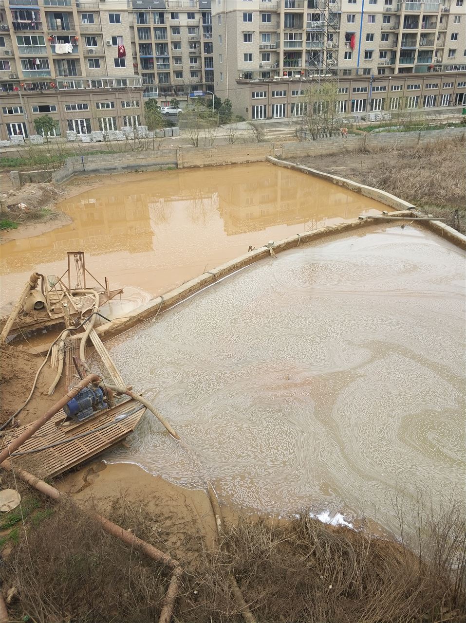 北京沉淀池淤泥清理-厂区废水池淤泥清淤