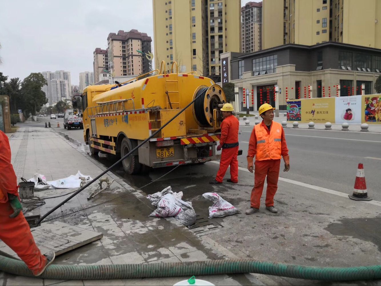 北京排污管道清淤-管道清洗